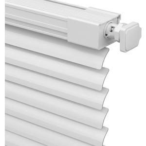 No Drill Aluminum Mini Blinds, Horizontal Window Blinds, 1" Slat Venetian Blind for Indoor Windows, Bathroom, RV, Campers Custom Sizes Cordless Shades(White), 25.5x72