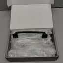 Amerdeco 10 Pack Matte Black 3 Inch(76mm) Hole Centers Kitchen Cabinet Pulls Hardware Kitchen Handles for Cabinets Cupboard Handles Drawer Pulls AM0002