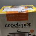 Crock-Pot 7 Quart Oval Manual Slow Cooker, Stainless Steel (SCV700-S-BR), Versatile Cookware for Large Families or Entertaining