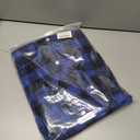 QZH.DUAO Matching Family Christmas Pajamas Set Long Sleeve Holiday Warm Sleepwear Couple Button Down Pjs Set, XS