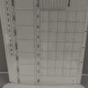 Acrylic Calendar for Wall - 24x18 Wall Calendar, Dry Erase Calender, Clear Calendar for Wall, Includes Magnetic Pen, Tray Holders, 4 Markers and 1 Eraser