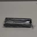 Hand Towel Holder, Self Adhesive Towel Racks for Bathroom Wall Mounted, 8 Inch Square Hand Towel Bar Stick on Wall for Kitchen Cabinet RV, Black (2 Pack)