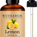 Lemon Essential Oils 120ML, Pure Lemon Essential Oil for Aromatherapy Diffuser - 4 Fl Oz