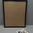 Poster Frames 17x21inch Solid Wood Picture Frame Black for 17x21 Poster and Photo Frames, including hanging hardware (F22B1721)