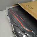 Leather Car Seat Covers Full Set, Universal Faux Leather Car Seat Covers 5 Seats, Automotive Seat Covers for Most Sedans SUVs Trucks, Front and Rear Seat Covers,Wine Red