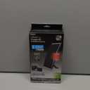 GE TV Antenna for Smart TV Indoor, HD Antenna, Supports 4K 1080p Signal Reception with Signal Amplifier, Free Local Channels, 48732