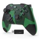 BETMI for Wireless Xbox Controller with Macro Programmable/Turbo/Remappable/Dual Vibration/with Adapter, 2.4GHz Gamepad Compatible with Xbox One, Xbox Series X/S, PC (Green)