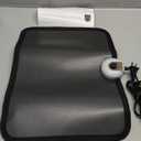 Electric Heated Floor Mats Under Desk, Heated Foot Warmer - 110v Toes Warming Heater for Office and Home (Black)