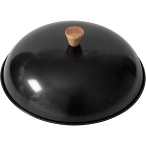 Joyce Chen 31-0066, 13.5-Inch Nonstick Steel Dome Lid for 14-Inch Wok Black