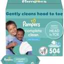 pampers baby fresh baby wipes 504 ct OLD