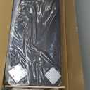 32" Retro Entryway Bench with Cushion, Leather & Fabric Upholstered Shoe Bench, End of Bed Bench for Bedroom, Padded Dining Table Bench for Living Room, Indoor Bench for Hallway & Foyer