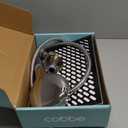 Cobbe 11.8 Inch Rain Shower Head with 6 Modes Handheld Water SprayHigh Pressure Showerhead Combo with 11 Inch Adjustable Extension Arm, Chrome