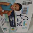 Pampers Pure Baby Diapers, Size 3 (16-28 lbs), 116, Up to 100% Leakproof, Premium Hypoallergenic Soft Diapers