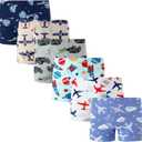 Winging Day Little Boys' Cotton Brief Soft Underwear Multipack (12, Color 2#)