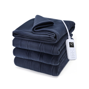 Sunbeam Royal Ultra Fleece Heated Electric Blanket Full Size, 84" x 72", 12 Heat