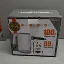 Handheld Steam Cleaner, Pressurized 15s Instant Heat Steam Cleaner for Home, Upgrade 650ML Tank, Lightweight Portable Steamer for Cleaning Kitchen, Grout, Furniture, Couch, Car and Bathroom (White)