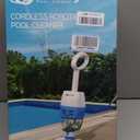 (2026 New) WYBOT Hyson 100P Handheld Pool Vacuum with Telescopic Alum Pole, Rechargeable Handheld Vacuum Cleaner, Replaceable Chassis, 60-Mins, Mesh Iron Filter, Ideal for Above & Inground Pools, Spas
