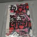 Perthlin 12 Pieces Valentine Cookie Boxes Valentines Day Treat Boxes with Window PVC Heart Bakery Dessert Container Auto Popup Pastry Case for Strawberries, Donuts, Pies, Cake(12 x 5.5 x 2.5 Inch)