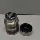 THERMOS Stainless King Vacuum-Insulated Food Jar with Spoon, 16 Ounce, Matte Stainless Steel