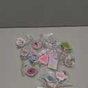 Landical 18 Pcs Cute Retractable Badge Reel Holders Funny Positive ID Tag Cardholder Clips Nursing Clips for Christmas Teachers Students Hospital Nurses Medical Work Office Bulk Lanyard Gifts