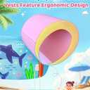 HeySplash Swim Vest for Kids, Toddler Pool Floaties Fit 22-30-40-50-60-66 Lbs, Children Puddle Swimming Jumper Jacket with Safety Buckle, Water Wing Arm Pool Float for Boat Swim Trainer Boy Girl 3-5-6