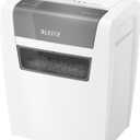 Leitz IQ Paper Shredder, Cross Cut, 6 Sheet, 4 Gallon Bin, P4 Security, Home Office (170001)