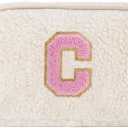 Uygafly Birthday Graduation Gifts for 5 6 7 8 9 10 11 12 13 14 15 16 Year Old Girl,Initials Fanny Pack Crossbody Bag for Girls Kids,Trendy Cute Purse Stuff - C,Cream