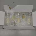 BORT ST58/ST19 Vintage LED Edison Bulbs, Warm White 2700K, Dimmable 6W Edison Light Bulbs, 60W Equivalent, 700LM, E26 Standard Base Filament LED Bulb, Clear Plastic - 12Pack