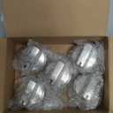 WB03X24818 Gas Stove Knob Replacement for GE, 5 Pack Stainless Steel Replacement Stove Knobs to Replace 4363588, AP5989029, PS11729081, EAP11729081, Range Knobs Compatible with Ge 