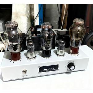 300B Single Ended Class A Tube Amplifier 8W x2 Stereo Amp, No Tubes Hand-Wired 8W x2 300B Class A Single-Ended Vacuum Tube Amplifier Chassis with 5U4G Rectifier Circuit, Without Tubes. Without Tubes