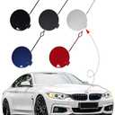 CZShiYue Car Front Bumper Tow Hook Cover Cap Towing Eye for BMW 4 Series M-Sport F32 Coupe F33 Gran Fit 418i 420i 425i 428i 430i 435i 440i 2014 2015 2016 2017 2018 2019 51118061005(Silver)