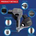 OEM Ignition Coil UF242 C1221 90919-02247 Compatible with Accord Odyssey Pilot Acura MDX TL RL Vue - V6 3.0L 3.2L 3.5L Engines - 1 Pack