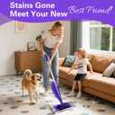 Mop Pads Refills Compatible with WetJet Mop, Disposable Mop Pads for Hardwood Floors, Tile, Laminate & Multi-Surface Cleaning, 100 Pack