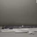 HOMEDEMO Outdoor Roller Shades for Patio, 7'W x 8' H(WxH) Grey Roll up Shade for Outside Sun Roller Shade Cloth Roll Blinds Cordless Waterproof for Porch Gazebo Pergola Balcony Backyard