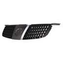 TYG Front Grille Fit for 2015-2016 Honda CR-V, OE Style Replacement Non-Active Exterior Grille, Replaces 71121-T1W-A01 HO1200224