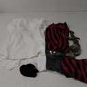 Halloween Costumes Woman - 8 in 1 Pack: Pirate Costume Set for Women with Corset & Accessories M
