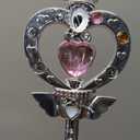 Meland Princess Dress Up for Girls 3-8, 11Pcs Mermaid Cape with Crown, Dress Up Clothes Birthday Gift Toys for Girls Toddlers (Pink)