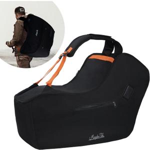 Infant Car Seat Travel Bag for Airplane Compatible with UPPAbaby MESA V2 and Base, Fits Nuna Pipa Car Seat and Base, Car Seat Carrier for Air Travel, Padded Carseat Cover for Airplane Travel