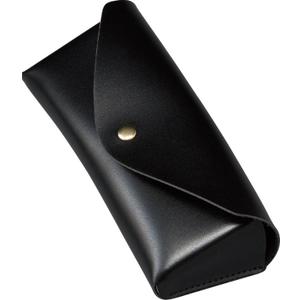 Portable Leather Glasses Case Anti-pressure Glasses Bag Coin Purse Storage Bag Suitable for Men and Women