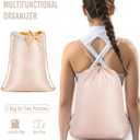 Veken 8 Set Packing Cubes, Cruise Ship Travel Essentials Accessories for Beach Vacation, Personalized Gifts for Women Mom Her, Suitcase Organizer Bags for Luggage with Hanging Toiletry Bag (Dutch Cream)