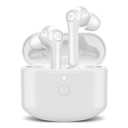 Monster Verse True Wireless Earbuds with Charging Case, Bluetooth 5.0 in-Ear Stereo Headphones, Built-in Mic for Clear Calls, USB-C Quick Charge (White)
