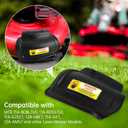 AOIT Mulching Plug for MTD, Troy-Bilt, Craftsman - Compatible 987-02516A Hinged Assembly, Fits Yard Machines, Bolens, Yard Man - Replacement Mulch Plug for Lawn Mower Deck 987-02516