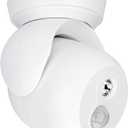 HONWELL Battery Operated Motion Sensor Light Outdoor Wireless Waterproof Spotlight LED Flood Light Indoor Uplight, Motion Detector Security Light for Wall Front Door Shed Hallway Garage