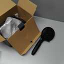 INAVAMZ Shower Heads with Handheld Spray Combo: 7.2" Rain Shower Head & Handheld Shower Head 2-IN-1 Shower Head(BLACK), Shower Trim Systems