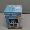 JUNEU Unicorn Piggy Bank for Kids, Gifts for 5 6 7 8 9 10 Year Old Girls, Kids Electronic Piggy Bank, Girls Birthday Gifts, Educational Toys for Girl Boys, Kid Money Saving Box, Mini ATM Coin Bank