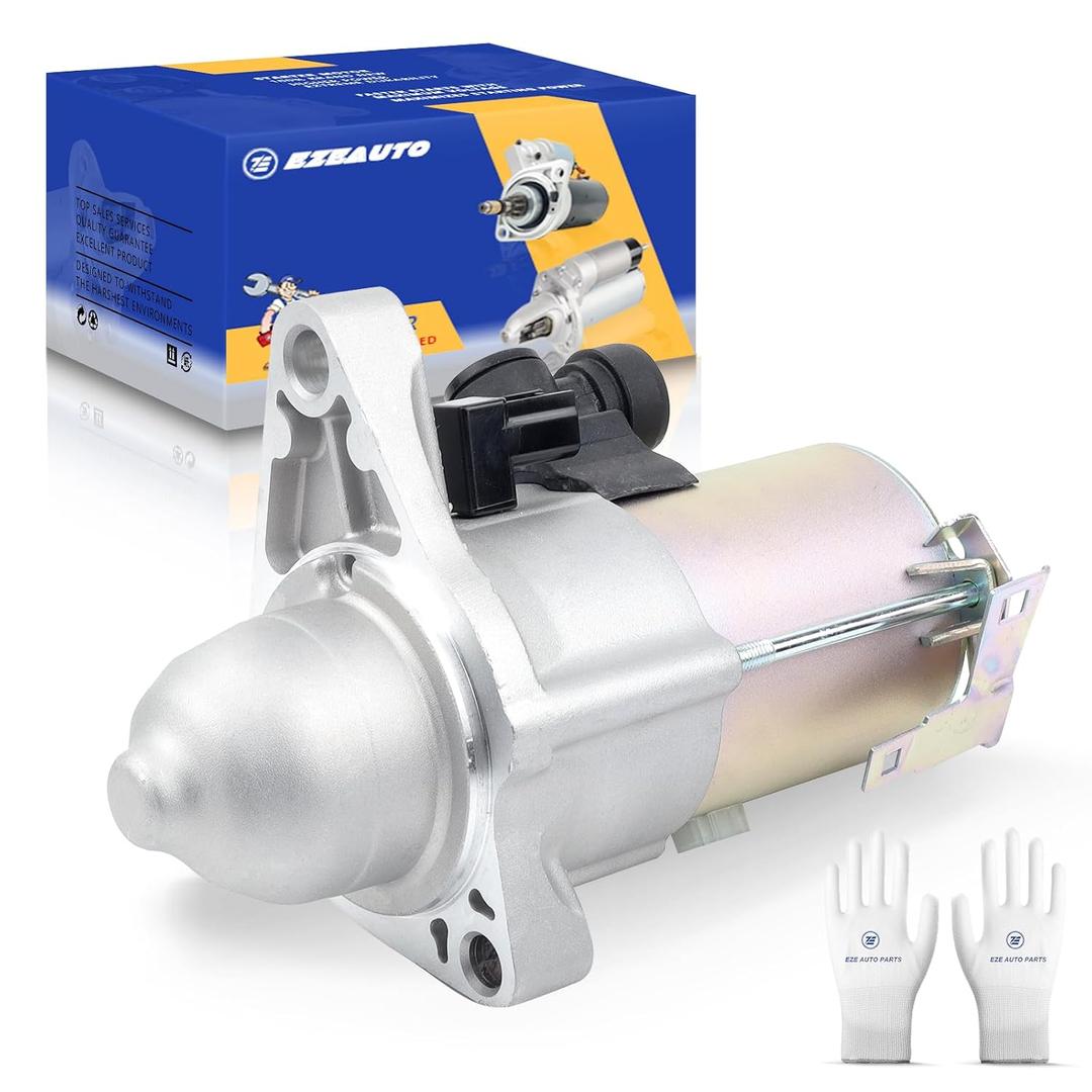 Ezexpreze 19264 19159 New Starter Motor Replacement for Honda Civic 1.8L 2012-2015, HR-V 1.8L 2016-2022, Acur.a ILX 2.0L 2013 2014 2015 L4 Engine Automatic Transmission OE 31200-R1A-A01 31200-R0A-004