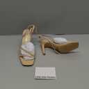 DREAM PAIRS Womens High Stilettos Heels Open Toe Square Sandals Ankle Strap Pumps Sexy Comfort Strappy Dress Shoes Party Wedding Heeled Sandals (6, Nude)