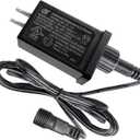 Replacement Yard Inflatable Adapter,with Extension Cord 12V 12W Class 2 Power Supply,60hz Waterproof Ip44 Low Voltage Transformer US Plug for Christmas Thanksgiving Inflatable String Light Decorations
