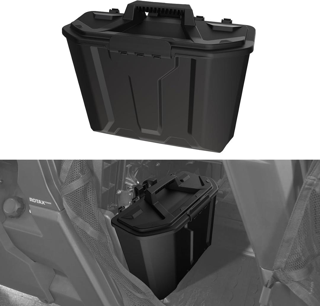 Can Am Defender Removable Storage Bin, Passenger Underseat Storage Box Compatible with HD5/HD8/Max HD8/HD10/Max HD10 2016-2024,Replace OEM #715003314