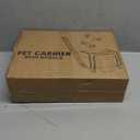 Pet Carrier on Wheels- Two Sided Expandable Rolling Carrier- Designed for Dogs & Cats- Extra Spacious Soft Lined Carrier